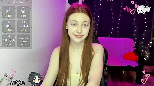 AmourLily online show from May 2026 12:33:01 PM