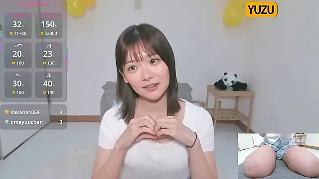 Snapshot of yuzukichi_jp chatting on October 2025 11:12:01 AM yuzukichi jp online show from October 2025 11:12:01 AM