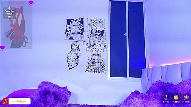 Kuro Vall online show from October 2025 10:54:01 PM