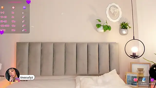 Tina curly online show from April 2026 07:11:02 AM