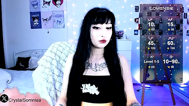 Crystal somnia online show from October 2025 02:42:02 AM
