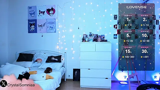 Crystal somnia online show from November 2025 11:09:01 PM