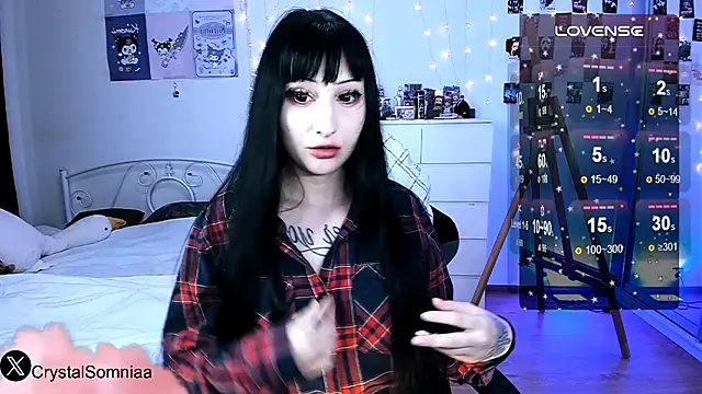 Crystal somnia online show from September 2025 05:47:02 AM