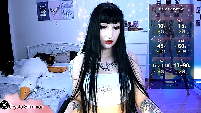 Crystal somnia online show from September 2025 09:42:01 PM