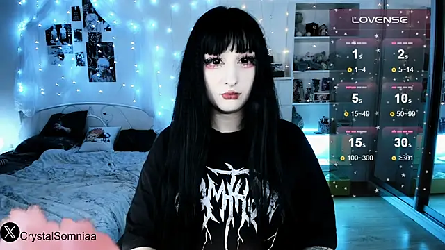 Crystal somnia online show from December 2025 07:50:01 PM