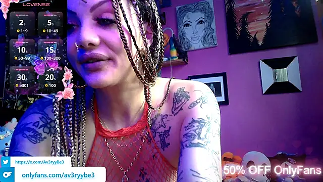 Av3ryyBe3 online show from January 2026 07:19:02 PM