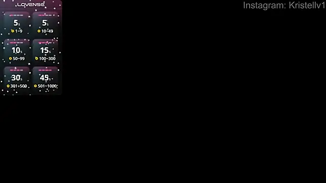 Snapshot of KristellV chatting on December 2025 11:21:02 AM KristellV online show from December 2025 11:21:02 AM