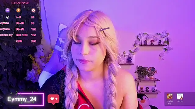 Eymmy 24 online show from April 2026 01:09:02 AM