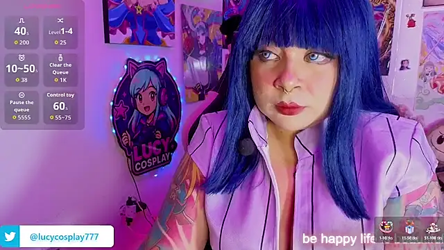 Lucycosplay777 online show from July 2026 07:10:01 PM