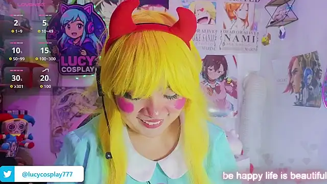 Lucycosplay777 online show from July 2026 03:11:01 PM