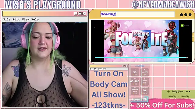 nevermakeawish online show from February 2026 05:48:01 PM