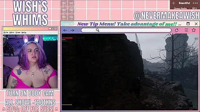 Snapshot of nevermakeawish chatting on July 2026 05:13:02 AM nevermakeawish online show from July 2026 05:13:02 AM