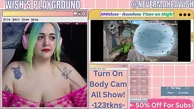 nevermakeawish online show from February 2026 05:26:01 AM