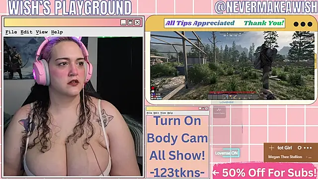 nevermakeawish online show from April 2026 11:39:01 AM