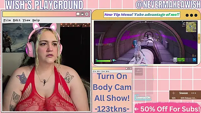 nevermakeawish online show from March 2026 10:16:02 AM