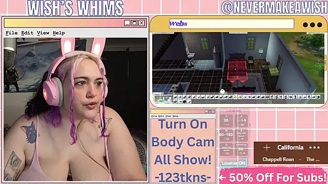 Snapshot of nevermakeawish chatting on June 2026 09:26:02 AM nevermakeawish online show from June 2026 09:26:02 AM