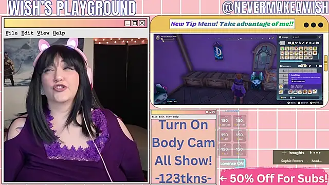 nevermakeawish online show from March 2026 10:30:02 AM