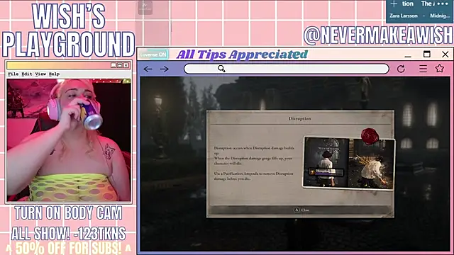 nevermakeawish online show from April 2026 05:14:02 AM