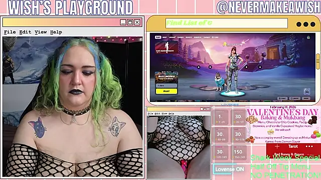 nevermakeawish online show from February 2026 04:40:02 PM