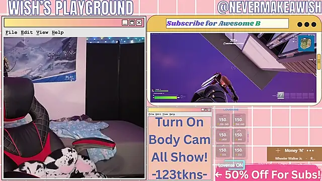 nevermakeawish online show from March 2026 04:14:02 PM