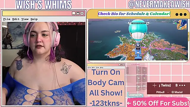 Snapshot of nevermakeawish chatting on June 2026 10:54:02 AM nevermakeawish online show from June 2026 10:54:02 AM