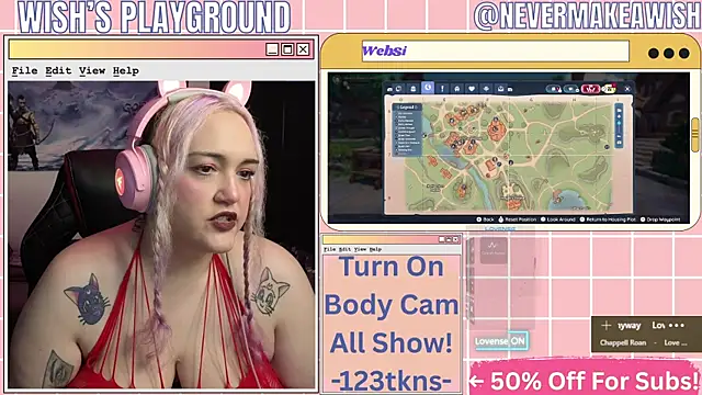 nevermakeawish online show from April 2026 09:44:01 AM