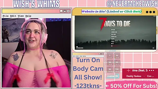 nevermakeawish online show from May 2026 09:49:02 AM