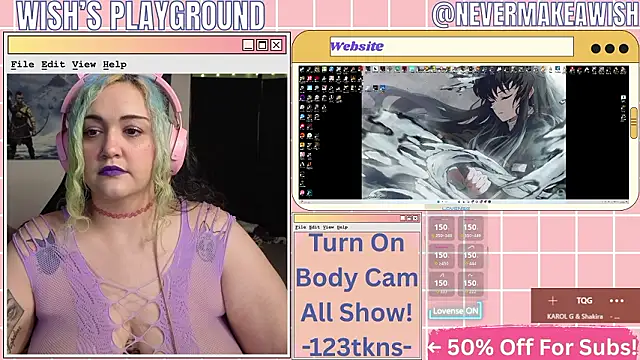 nevermakeawish online show from March 2026 09:38:02 AM