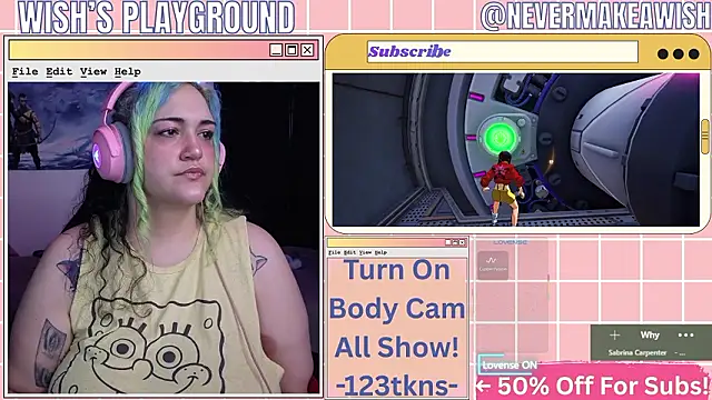 nevermakeawish online show from February 2026 04:51:02 PM