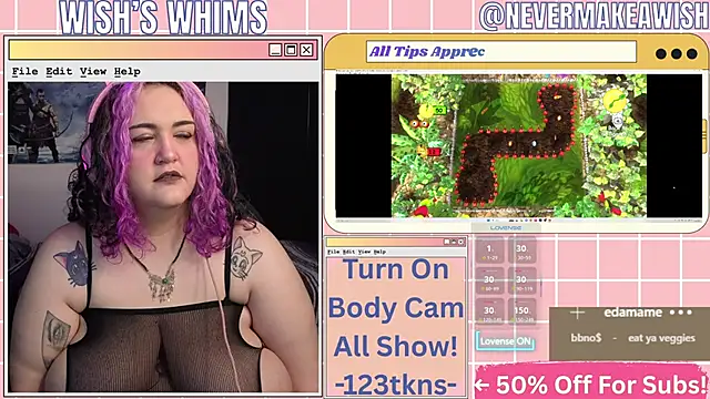 nevermakeawish online show from May 2026 09:42:02 AM