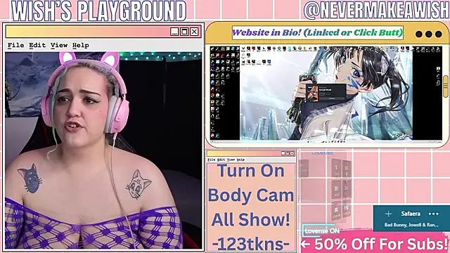 nevermakeawish online show from March 2026 10:56:02 AM