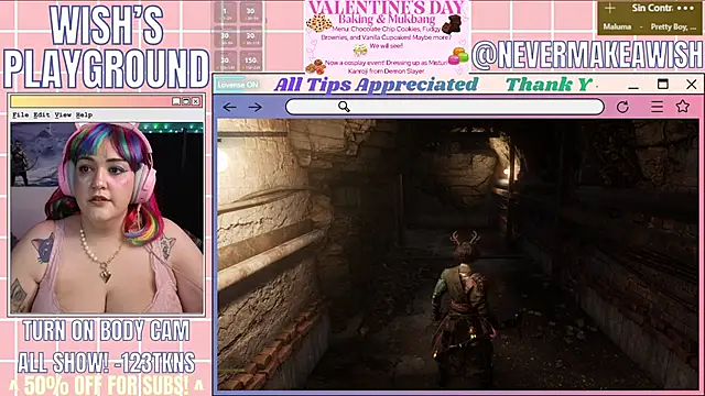 nevermakeawish online show from February 2026 05:16:02 AM