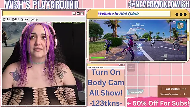 nevermakeawish online show from April 2026 10:07:02 AM