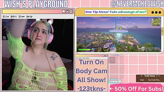 nevermakeawish online show from March 2026 11:02:01 AM