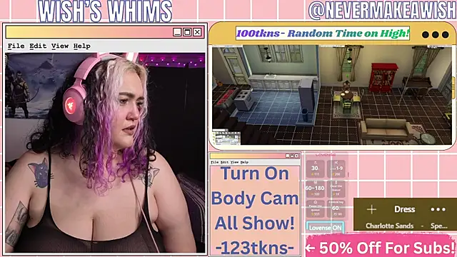 Snapshot of nevermakeawish chatting on July 2026 09:39:02 AM nevermakeawish online show from July 2026 09:39:02 AM