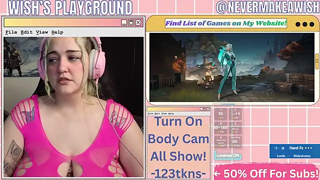 nevermakeawish online show from March 2026 09:33:01 AM