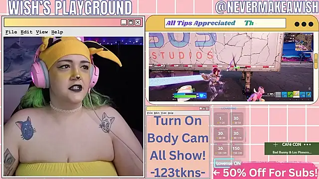 nevermakeawish online show from February 2026 03:42:01 PM