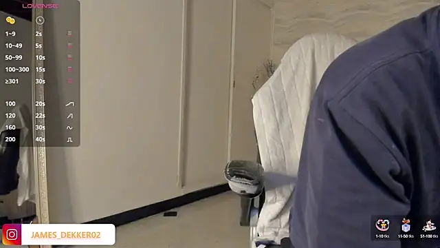 JamesDeker online show from October 2025 09:07:02 PM