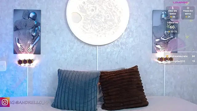 Andy colombia online show from March 2026 02:08:01 PM