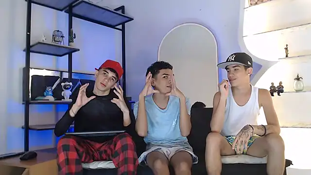THREE GUYS HOT online show from September 2025 07:42:01 PM