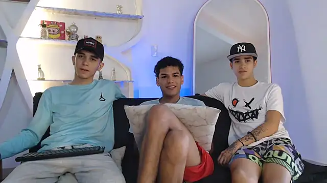 THREE GUYS HOT online show from September 2025 07:43:02 PM