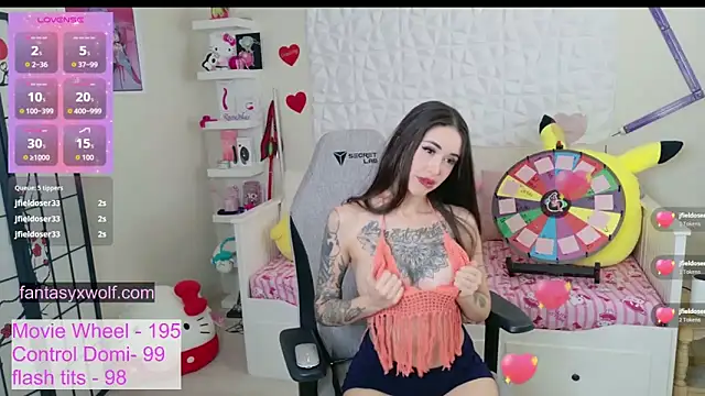 fantasyxwolf online show from February 2026 06:31:02 PM