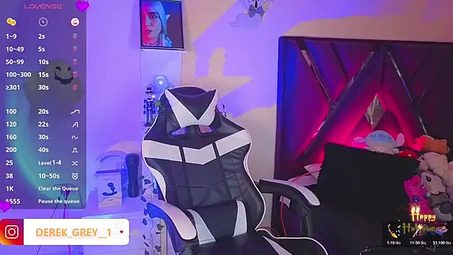 derek greyy  online show from November 2025 07:17:02 PM