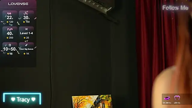 Tracyix online show from February 2026 07:21:02 PM