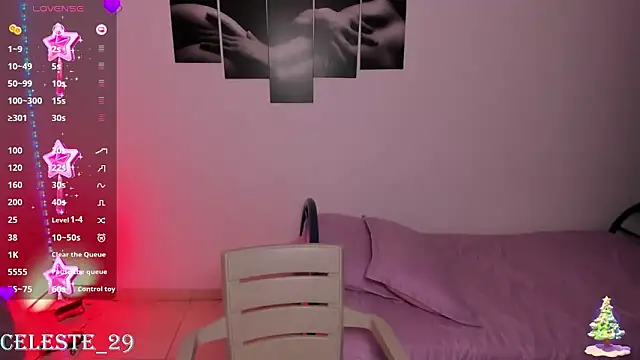 celeste L29 online show from November 2025 02:28:02 PM