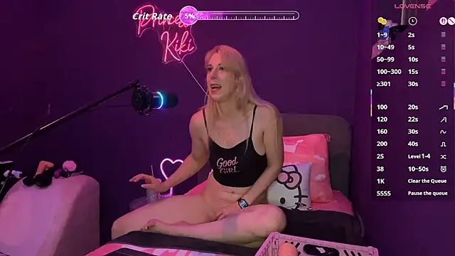 Snapshot of PrincessKikiZa chatting on February 2026 07:44:02 PM PrincessKikiZa online show from February 2026 07:44:02 PM