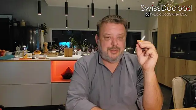 Snapshot of SwissDadbod chatting on October 2025 06:55:02 PM SwissDadbod online show from October 2025 06:55:02 PM