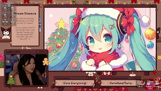 HanaMaria online show from December 2025 02:22:02 AM