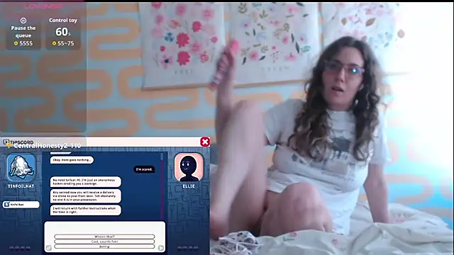 EllieMelts online show from April 2026 07:22:02 PM