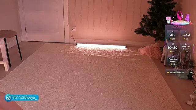 Miablueye online show from January 2026 03:04:02 PM